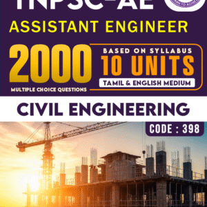 AE CIVIL MCQ TEST SERIES (code 398)
