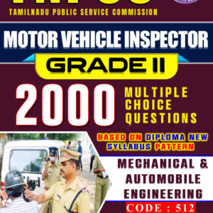 MOTOR VEHICLE INSPECTOR GRADE 2 (512) MCQ PDF TEST SERIES