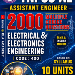 TNPSC AE EEE MCQ TEST SERIES (CODE-400)