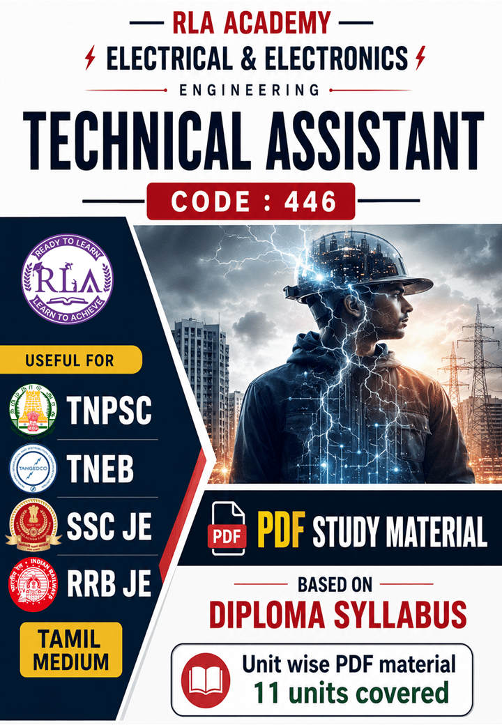 EEE- TECHNICAL ASSISTANT (446) TAMIL MEDIUM UPDATED